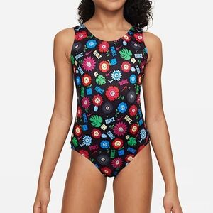 Nike Swim Garden Party Big Kids size LARGE NWT